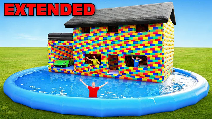 I Turned My Lego House Into A WATERPARK! - EXTENDED
