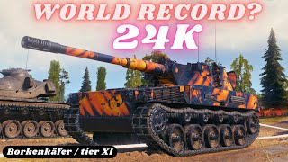 Borkenkäfer World Record? 24K Spotting & Borkenkäfer World Of Tanks Wot