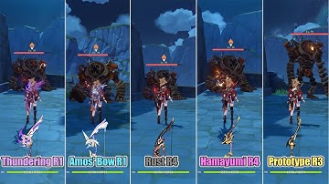 Yoimiya Weapons Comparison | Genshin Impact