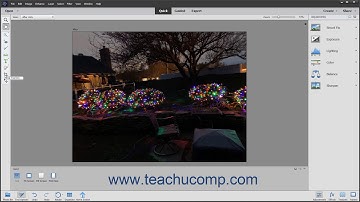 Photoshop Elements 2021 Tutorial Quick Edit Mode Adobe Training
