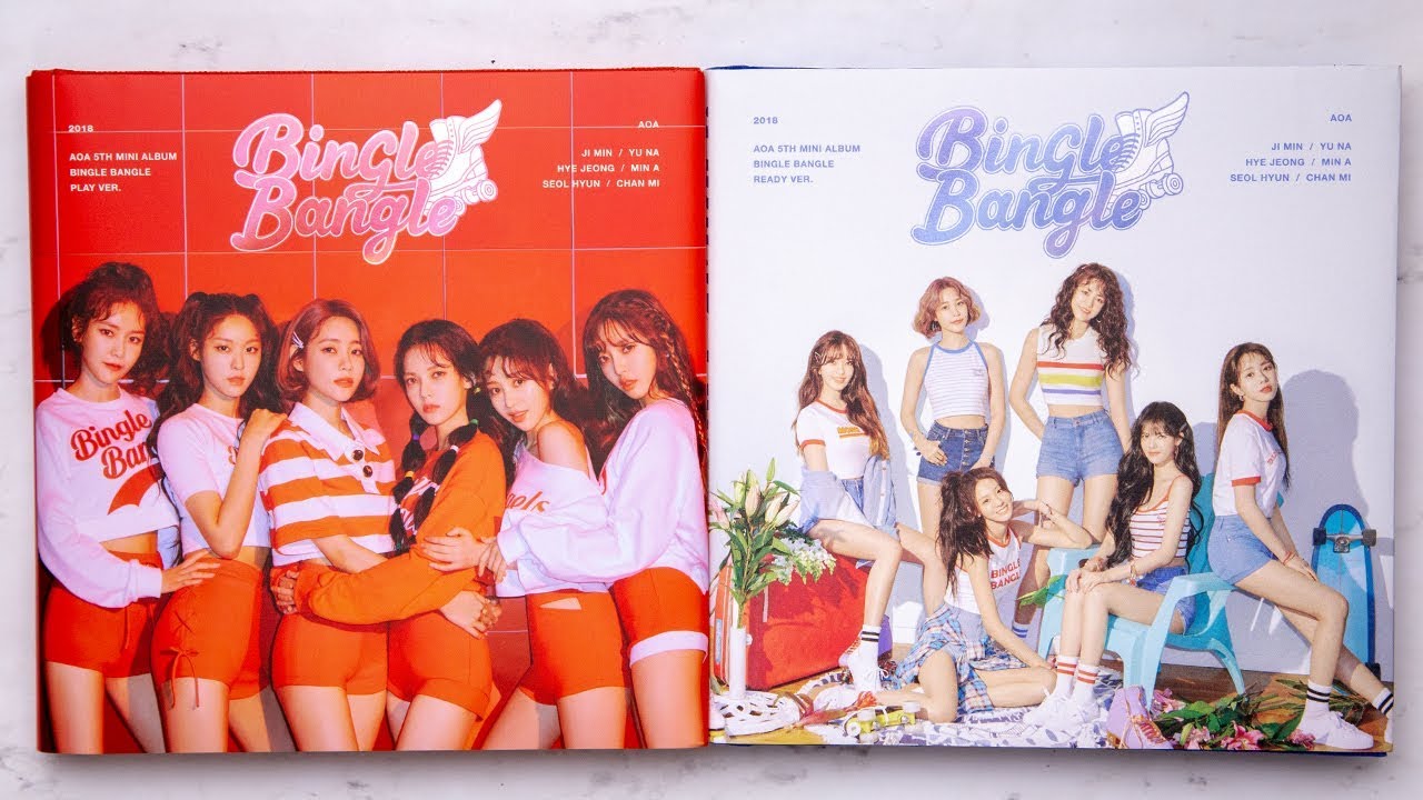 AOA ソリョン　公式トレカ　BINGLE BANGLE ② AOA ソリョン 公式トレカ BINGLE BANGLE ② Full Album] AOA