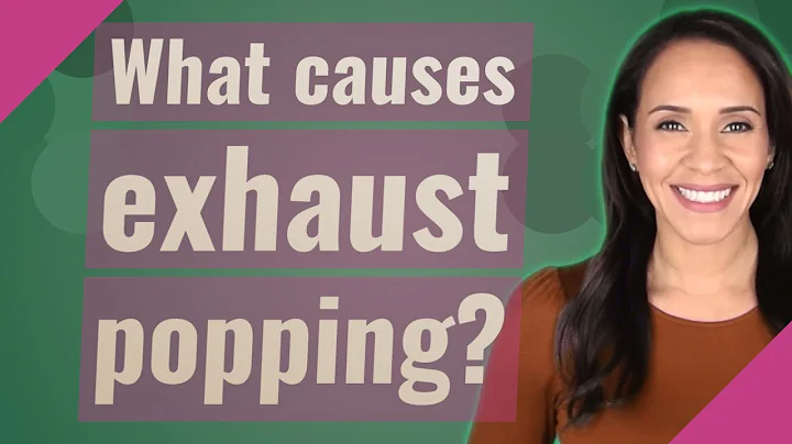What causes exhaust popping?