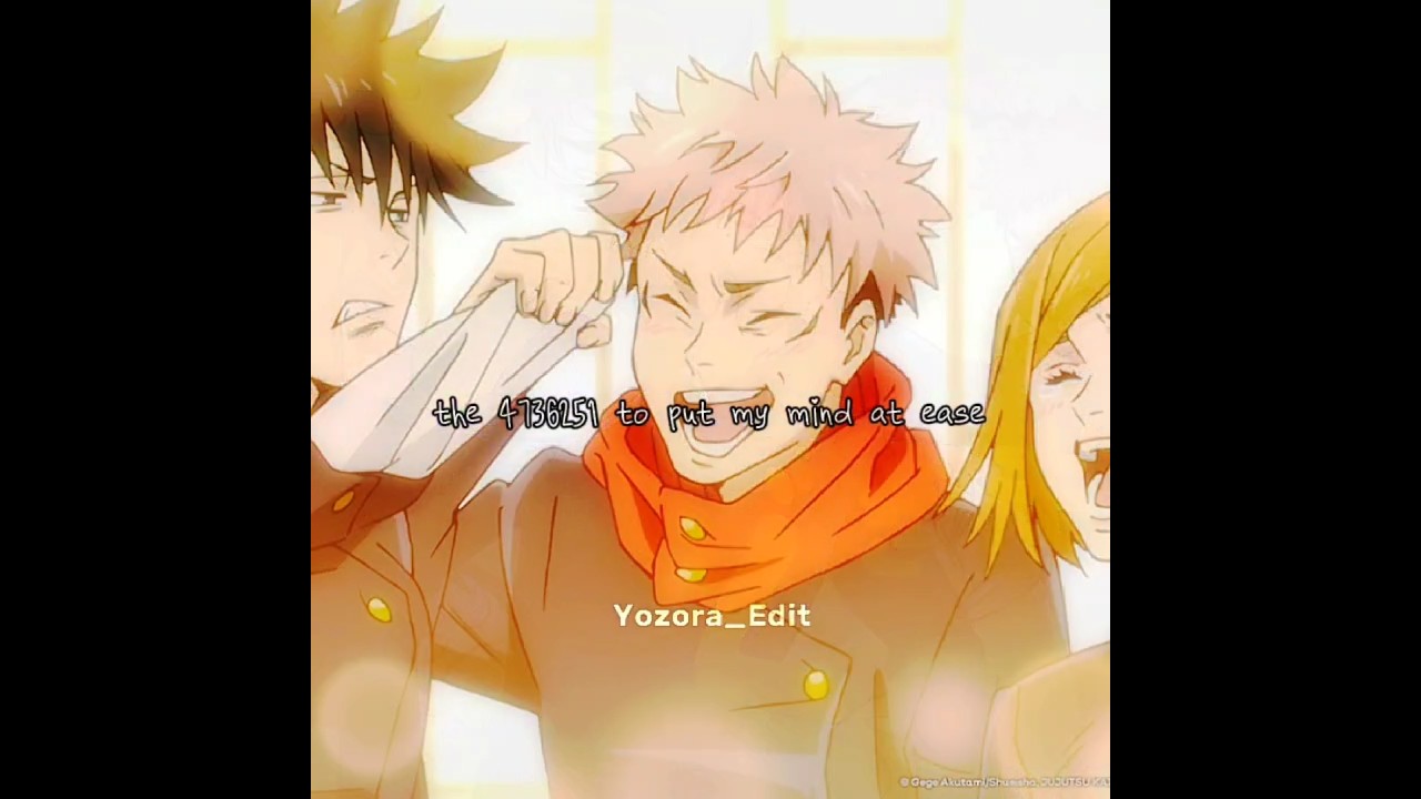 where nobara now.. #anime #jujutsukaisen #kugisakinobara #itadoriyuuji #fushiguromegumi