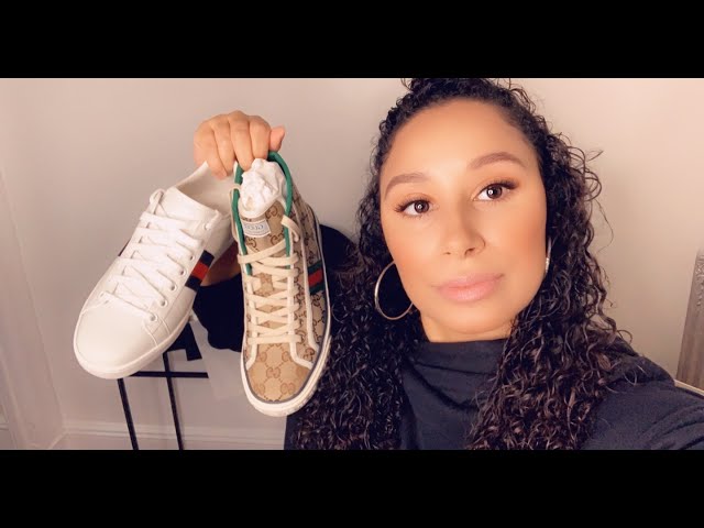 Unboxing of Women's Gucci Tennis 1977 Slip-On Sneaker 