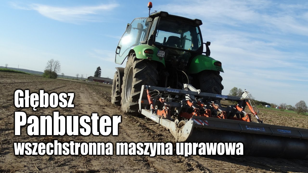 maxresdefault Głębosz Panbuster – wszechstronna maszyna uprawowa   VIDEO