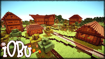 EPIC KINGDOM CASTLE VILLAGE! (Part 2) - Minecraft Timelapse - Let