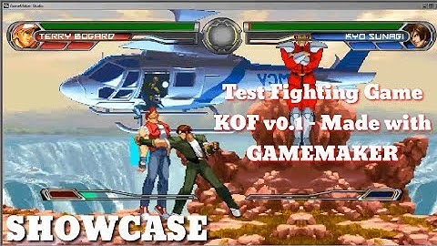 Gamemaker Fighting game KOF v0.1 [TEST] - Made with GAMEMAKER V0.1