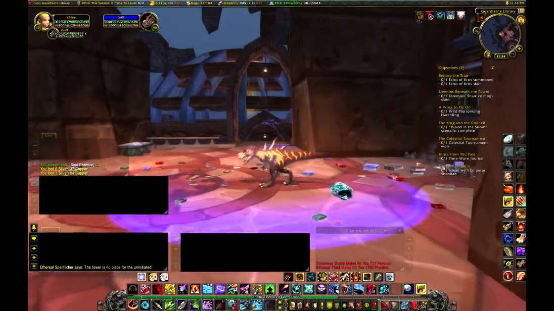 Soloing old world raids in World of Warcraft 10 / 11 YouTube