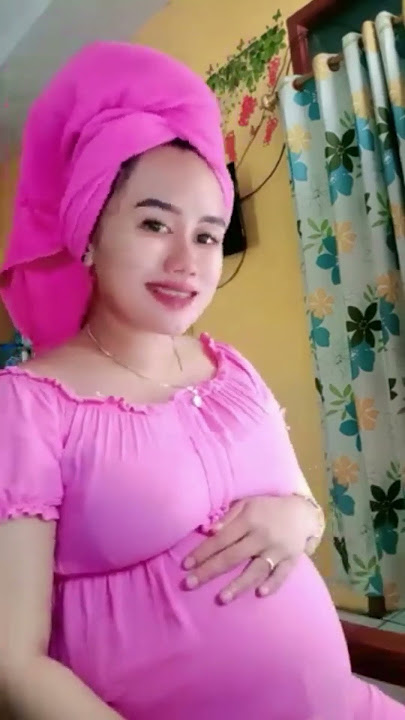 bumil daster pink,handuk pink cantik manis