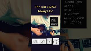 The Kid LAROI - Always Do | Short Guitar Tutorial #thekidlaroi #guitar