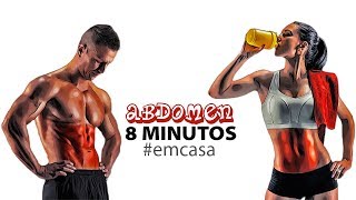 EJERCICIOS PARA EL ABDOMEN | Rutina de abdominales 8 minutos