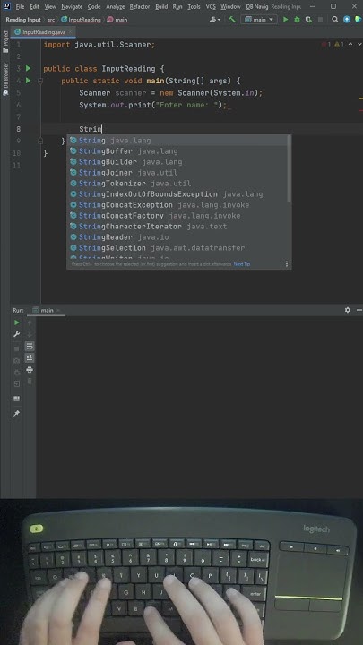 How to read user input in a Java program - YouTube