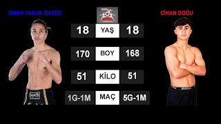 İstanbul Muaythai Maçları - Ömer Faruk Öksüz- Cihan Doğu 1.Maç