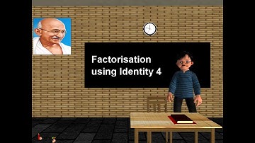 Maths - Factorization of trinomials using identity  - English