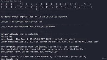 8  Information Disclosure   Telnet Exploit