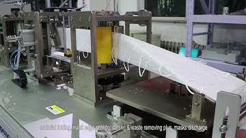 Richpeace Automatic Foldable Mask Continuous Production Line (Earloop Welding)