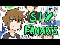 Six Fanarts Challenge | SweetoTOONS