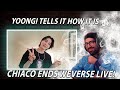 Chicago Ends! - Yoongi Suga Weverse Live (2023.05.07) | Reaction