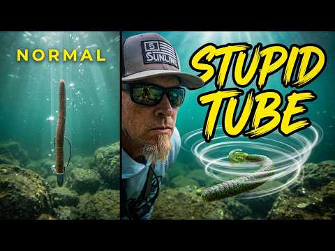 Stupid Tube Bait Catches PRESSURED BASS All Summer Long