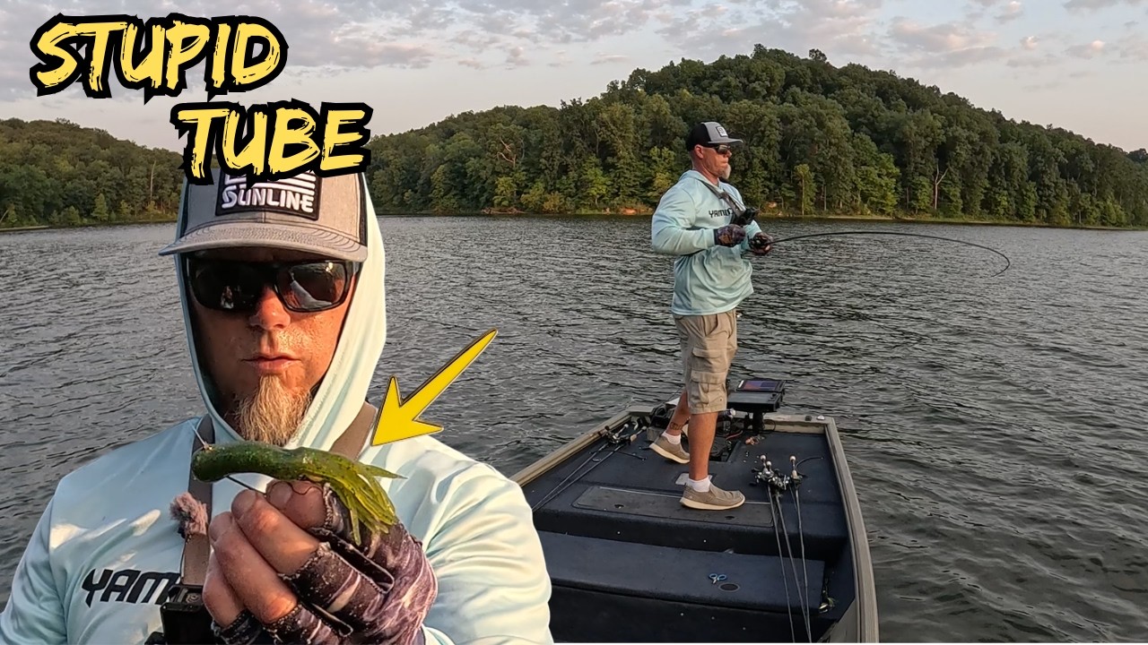 Stupid Tube Bait Catches PRESSURED BASS All Summer Long