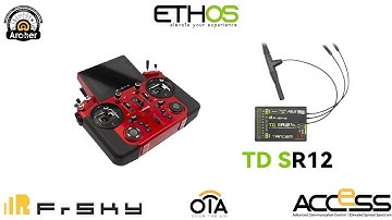 Frsky X20s and TDSR12 Setup For the AF Models L-39
