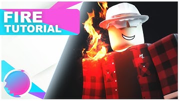 ROBLOX GFX TUTORIAL: Fire Effect | GFX COMET