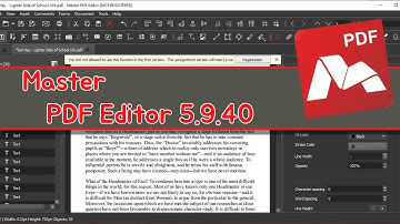 Free Download & Install Master PDF Editor | Get Master PDF Editor 2023 | Tutorial
