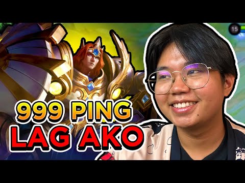 AUTO WIN Talaga pag LAG KALABAN (999 PING) - Mobile Legends Ep.22