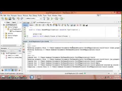 Stand alone jar of JavaFX generated by NetBeans IDE