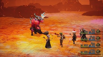 Bravely Default II - 186 - Chapter 5-25 - Boss: Catoblepas (Hard)