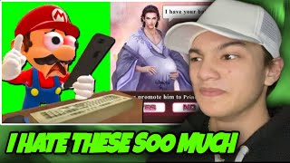 Smg4 Mario Reacts To Cursed Mobile Game Ads Reaction