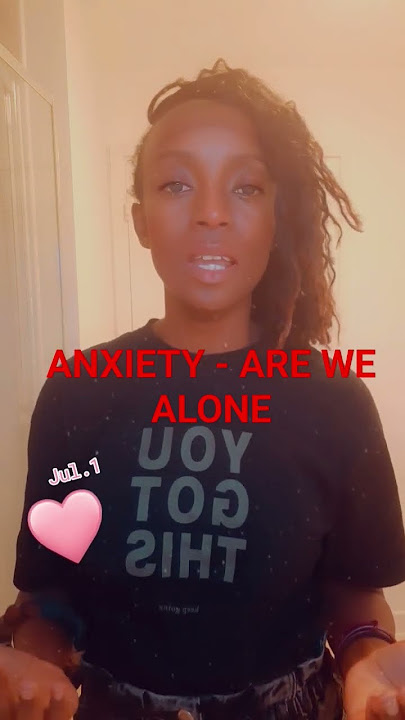 ANXIETY - YOU ARE NOT ALONE #mentalhealth #anxiety #depression #therapy #fyp