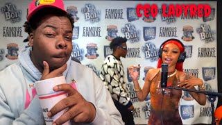 Ceo Ladyred Stops By Drops Hot Freestyle On Famous Animal Tv | REACTION!!