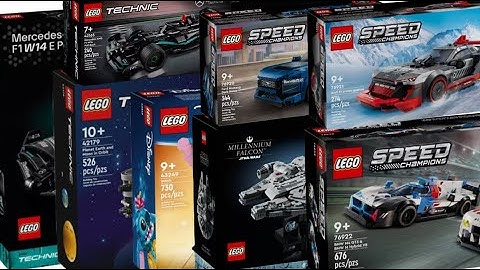 All LEGO Sets March 2024 Compilation Speed Build Reviews