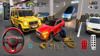 3D Driving Class 🚔 Police Car Garage + Luxury Cars | USA Driving Gameplay screenshot 2