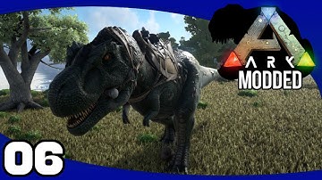 ARK Modded - Ep. 6: T-Rex Taming | Pooping Evolved Modded Server