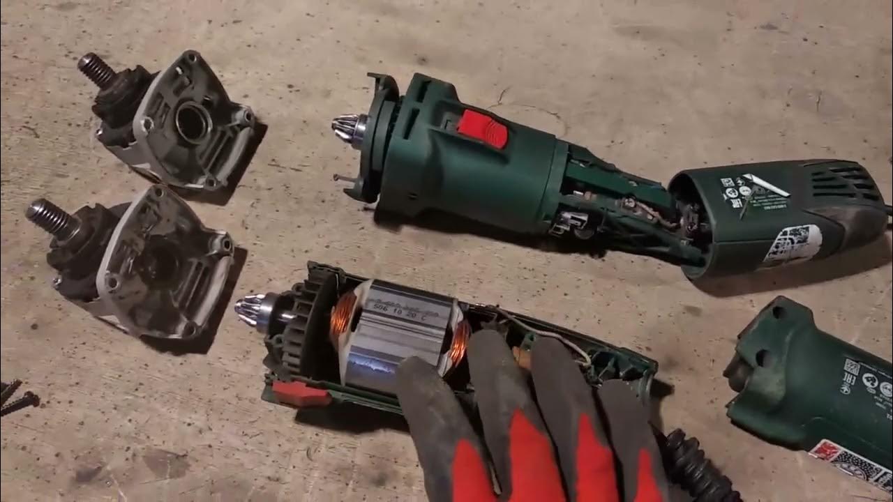 Как разобрать болгарку бош 125