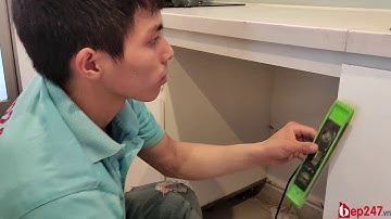Lắp đặt Máy Rửa Bát Cần Sửa Tủ thì như Thế Nào??? | Bep247.vn