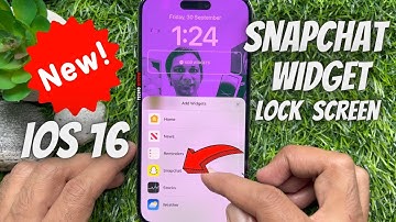 How to Add Snapchat Widget to iPhone Lock Screen in iOS 16