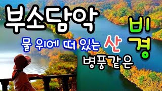 👉 부소담악, 호수 위에 떠 있는 병풍같은 산 대청호 둘레길 🍂가을여행, 옥천여행
