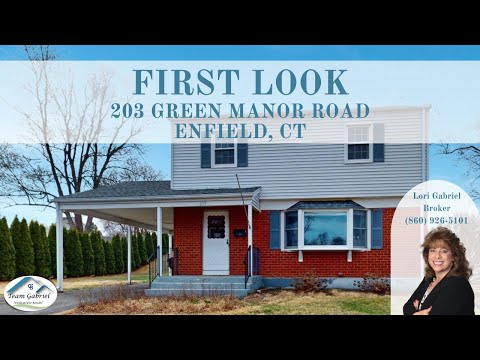 203 Green Manor Road, Enfield, CT home video tour
