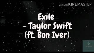 Exile - Taylor Swift (ft. Bon Iver) Song Lyrics Lirik Lagu