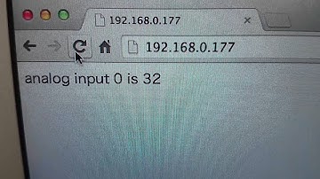 Arduinoをサーバーにして光センサーで明るさを表示してみる(その2)〜Arduino電子工作超入門第6回