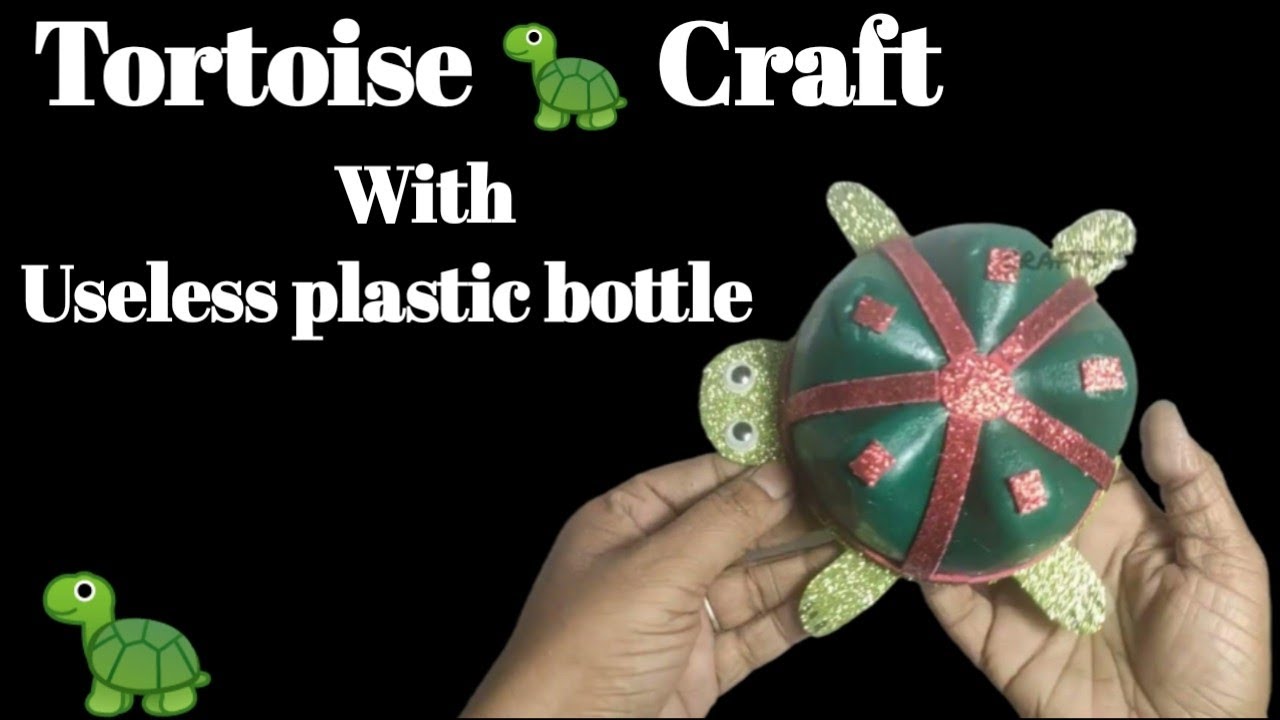 Best Out of Waste Easy Tortoise How to make tortoise using Plastic