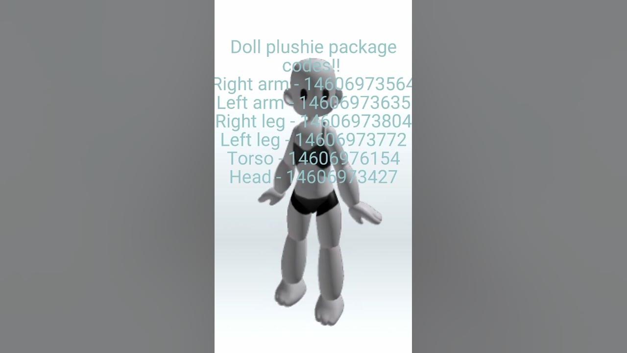Doll plushie codes!! berryavenue bloxburg roblox brookhaven req