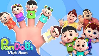 Gia đình những ngón tay | Karaoke thiếu nhi | Play & Learn | Nhạc thiếu nhi vui nhộn | Super Pandobi screenshot 1