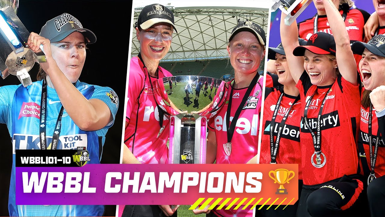 LAST BALL Of Every WBBL Final 🏆 | 