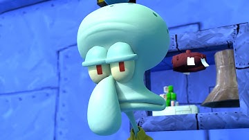 Mr. Squidward (Blender Animation)