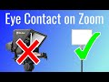 How to Make Eye Contact on Zoom, Microsoft Teams, and Skype - No Teleprompter Needed