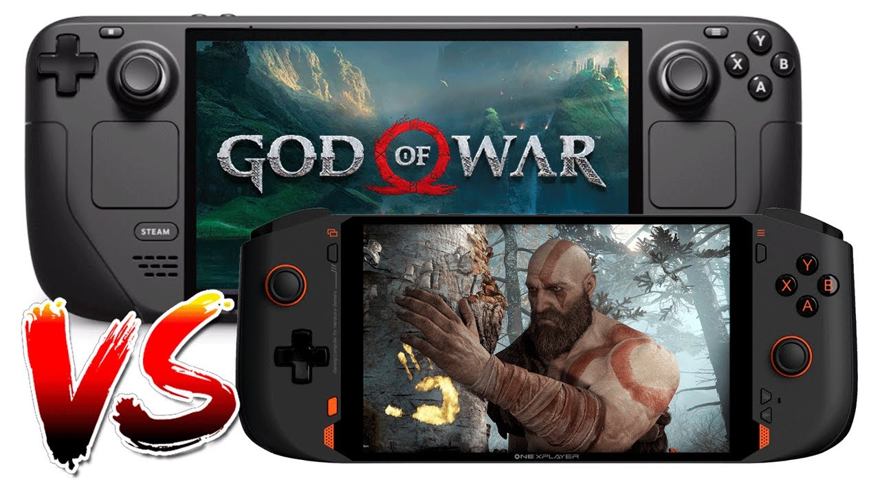 GOW en Steam Deck Vs. OneXPlayer Mini YouTube